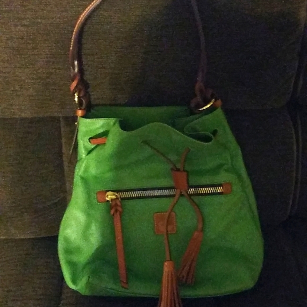 Green Dooney and Bourke purse